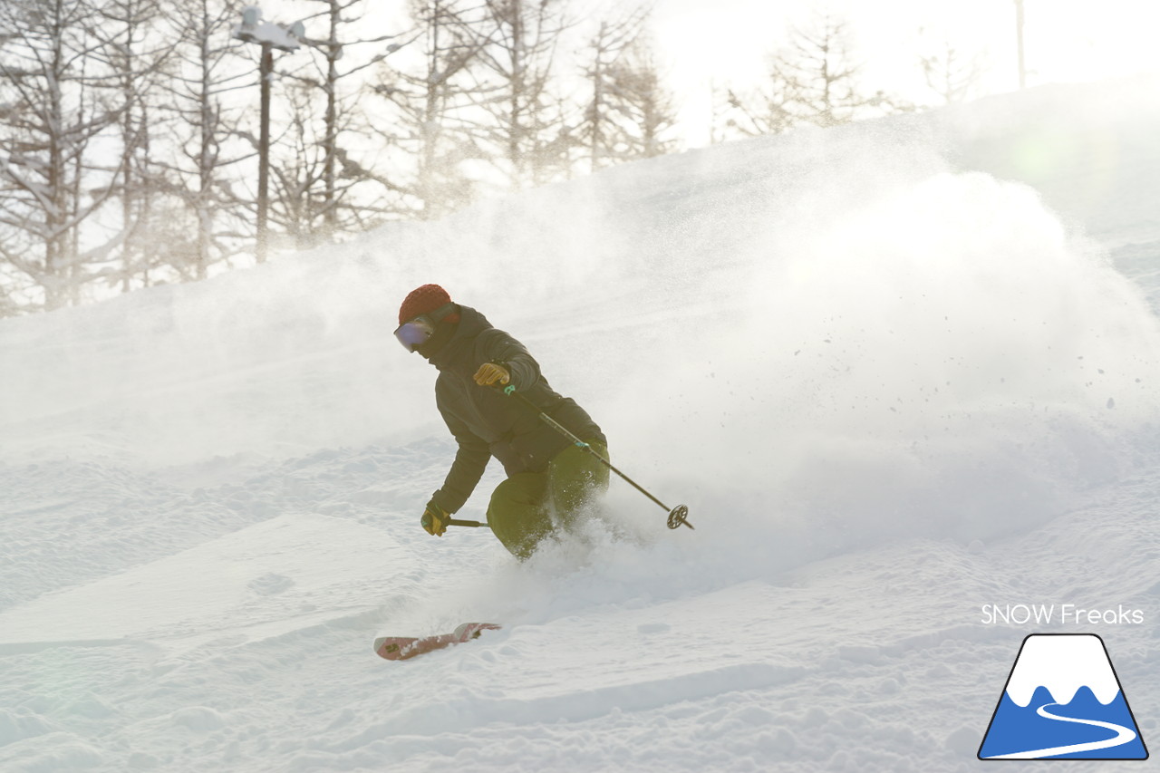 美唄国設スキー場 これぞ北海道のパウダースノー☆VECTOR GLIDE～CORDOVA～で最高の粉雪を滑る。